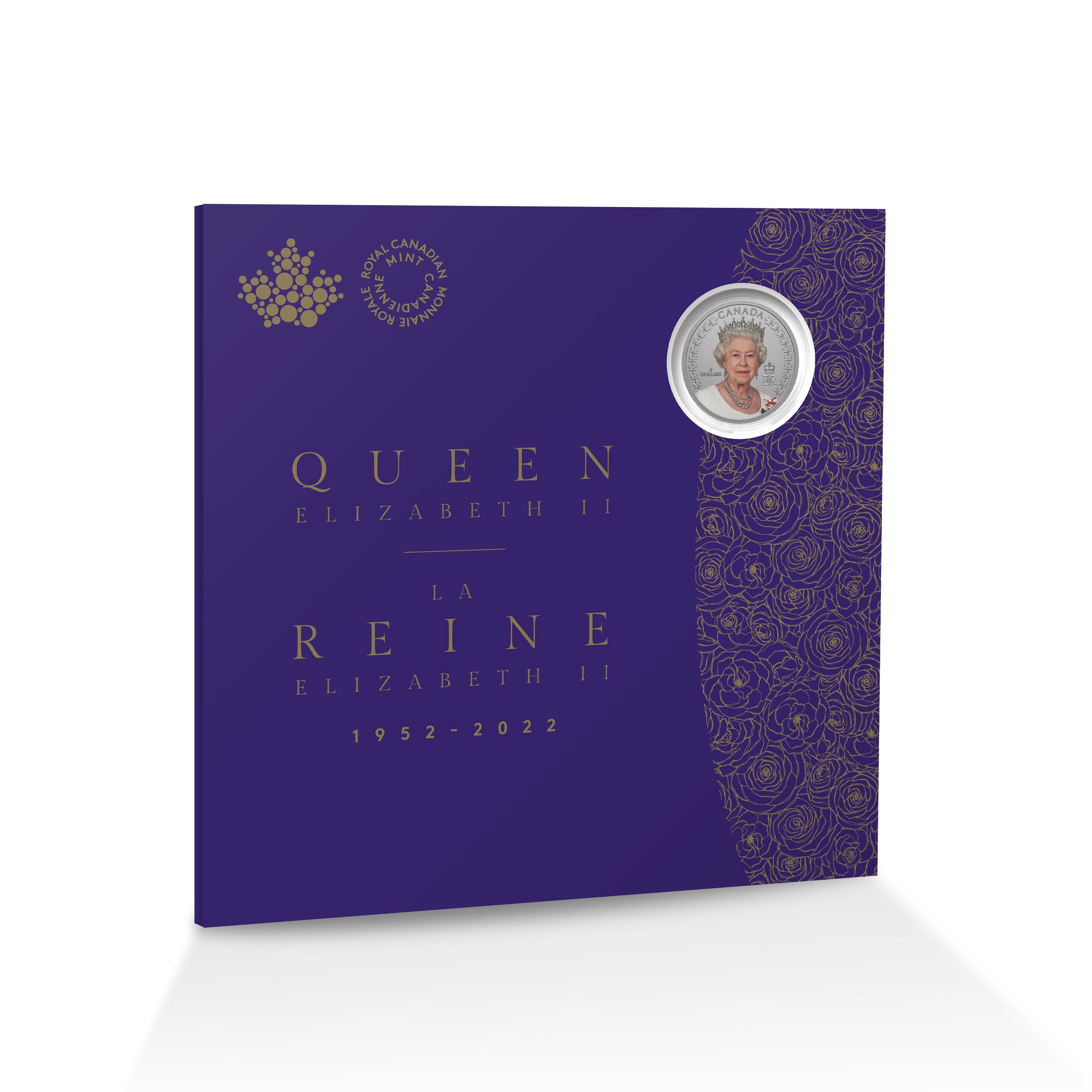 2022 $5 A Portrait of Queen Elizabeth II - Pure Silver Coin