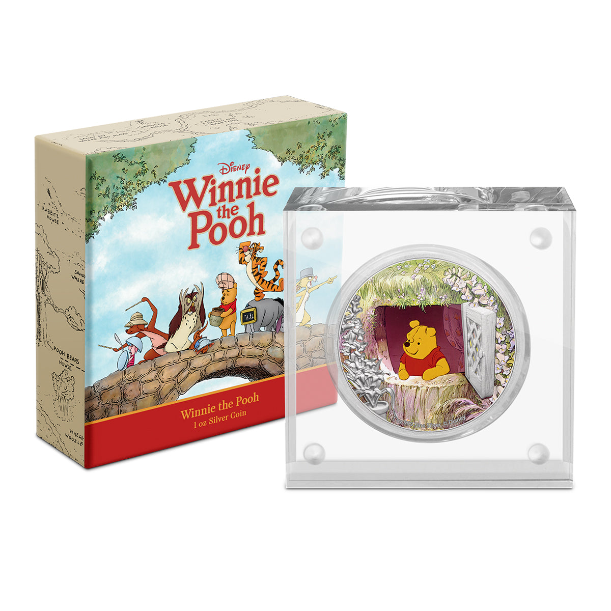 2020 $2 Winnie the Pooh: Winnie the Pooh - Pure Silver Coin