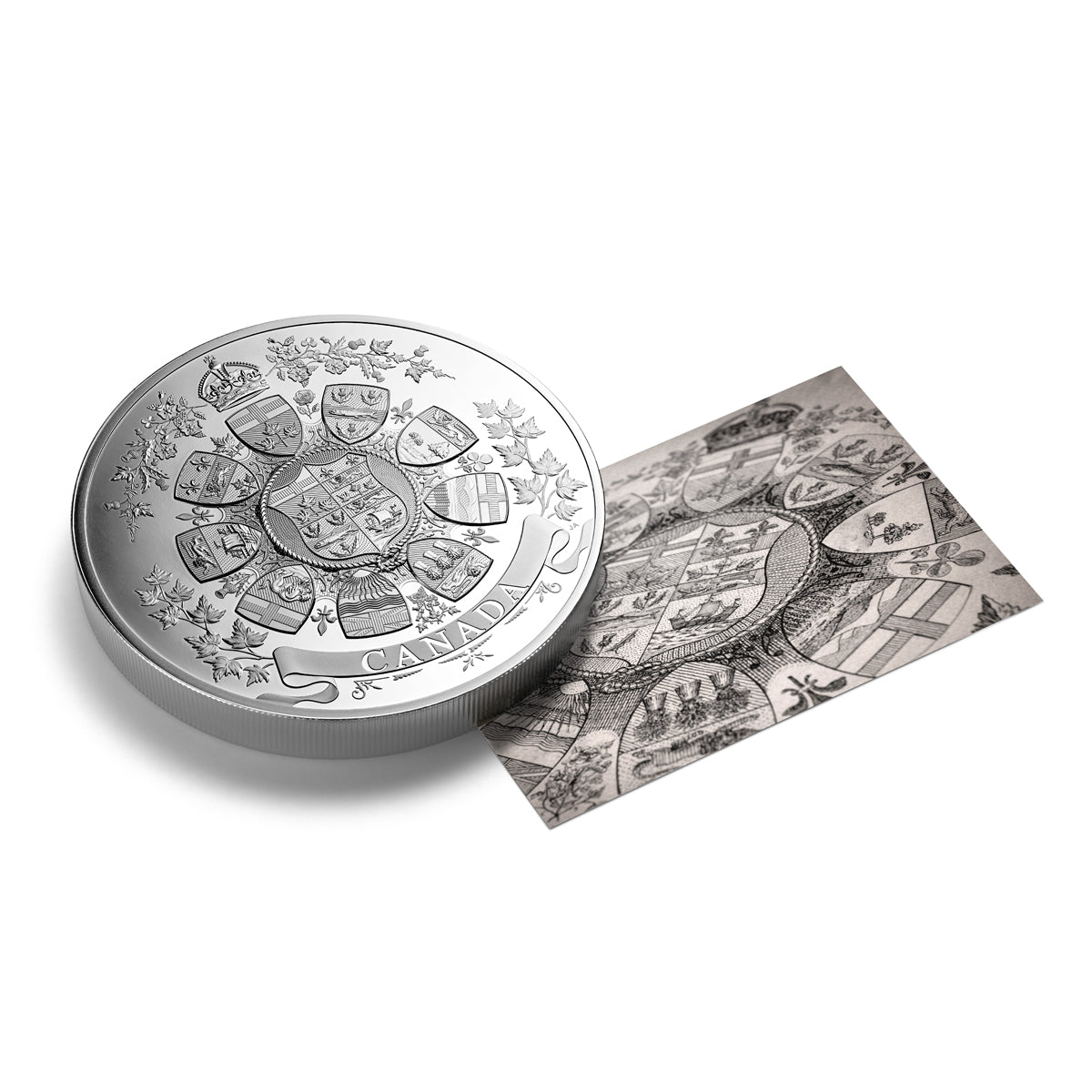 2021 $250 Archival Treasures: 1912 Heraldic Design - Pure Silver Coin