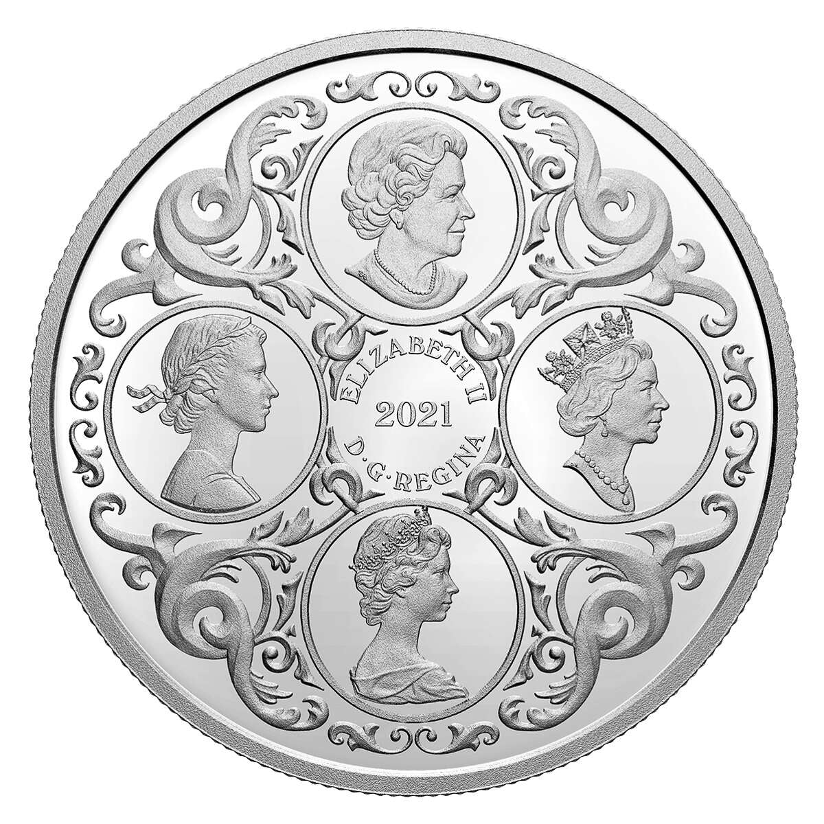 2021 Royal Celebration Pure Silver 2-Coin Set