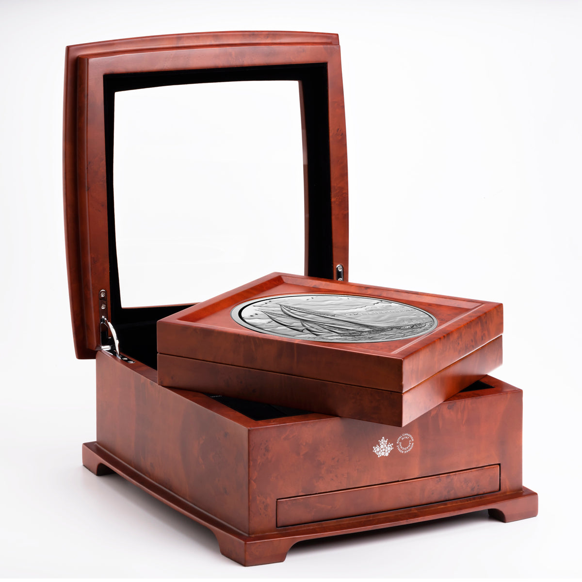 2021 $500 100th Anniversary of the Bluenose - 5-Kilo Pure Silver Coin