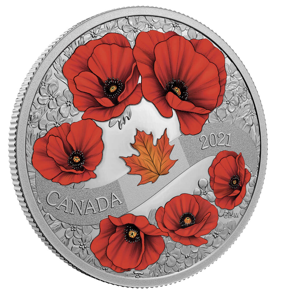 2021 $20 A Wreath of Remembrance: Lest We Forget - Pure Silver Coin