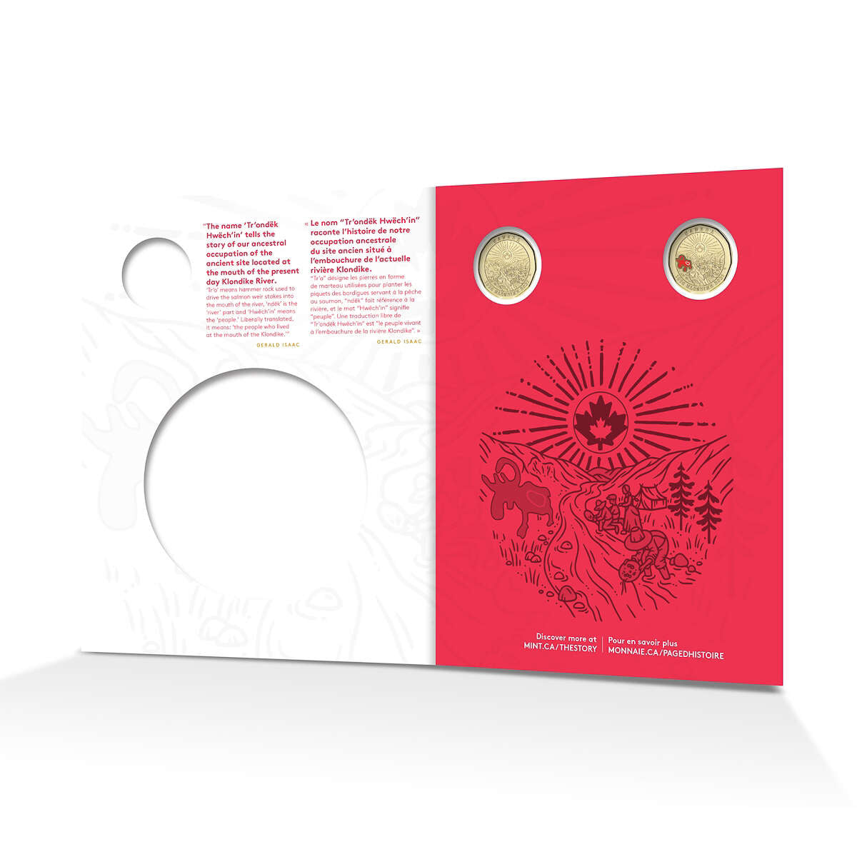 2021 125th Anniversary of the Klondike Gold Rush Commemorative Keepsake Card