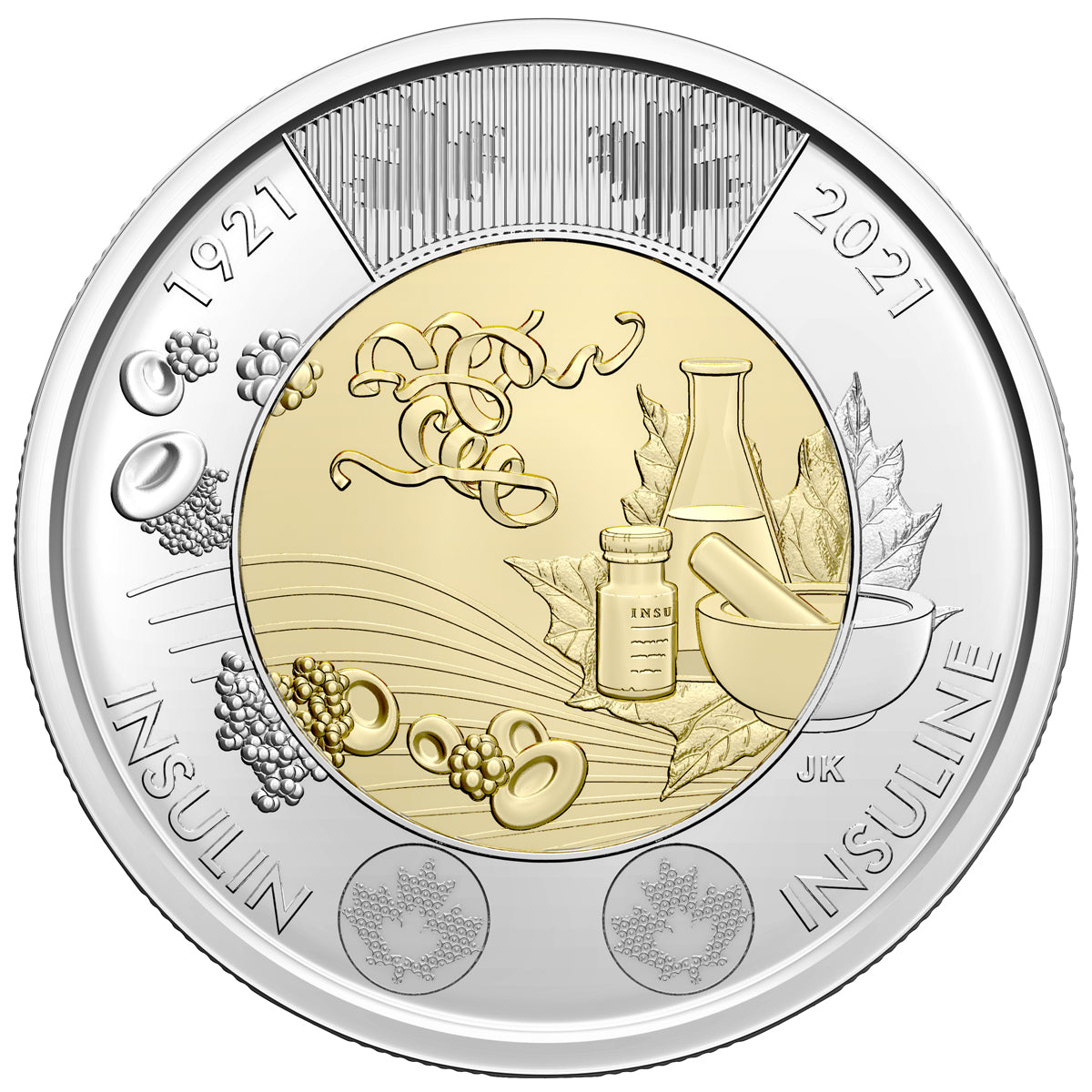 2021 100th Anniversary of the Discovery of Insulin Commemorative Collector Keepsake Card