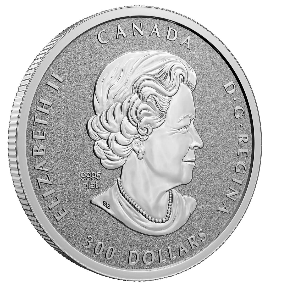 2022 $300 The Platinum Jubilee of Her Majesty Queen Elizabeth II - Pure Platinum Coin