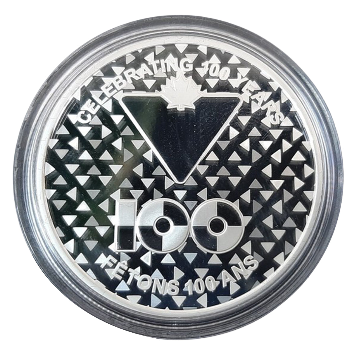 2022 Canadian Tire 100th Anniversary - Pure Silver Medallion