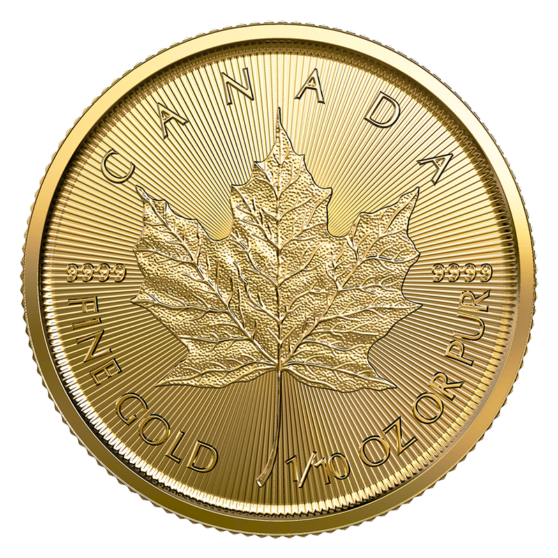 2023 $5 Treasured Gold Maple Leaf - Pure Gold Premium Bullion Coin