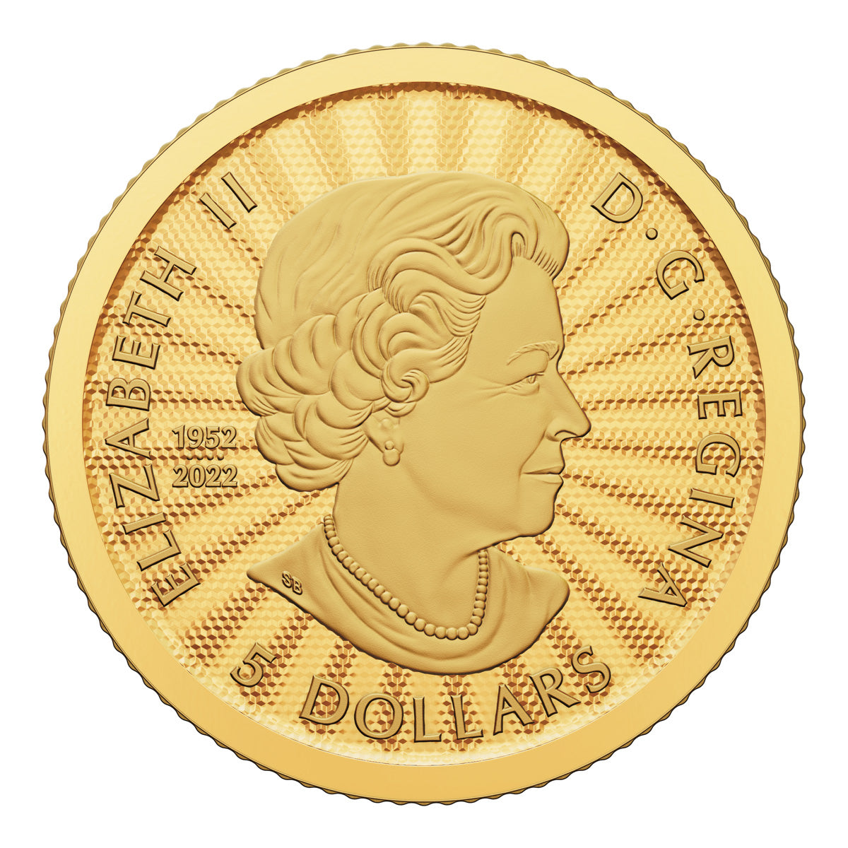 2023 $5 The Majestic Polar Bear and Cubs - Pure Gold Coin