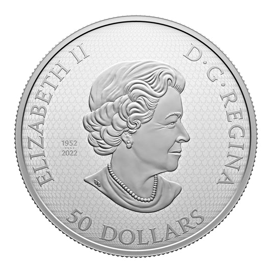 2023 $50 The Monarch and The Bloom - Pure Silver Coin