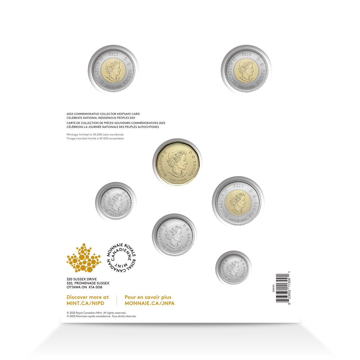 2023 Celebrate National Indigenous Peoples Day Commemorative Collector Keepsake Card