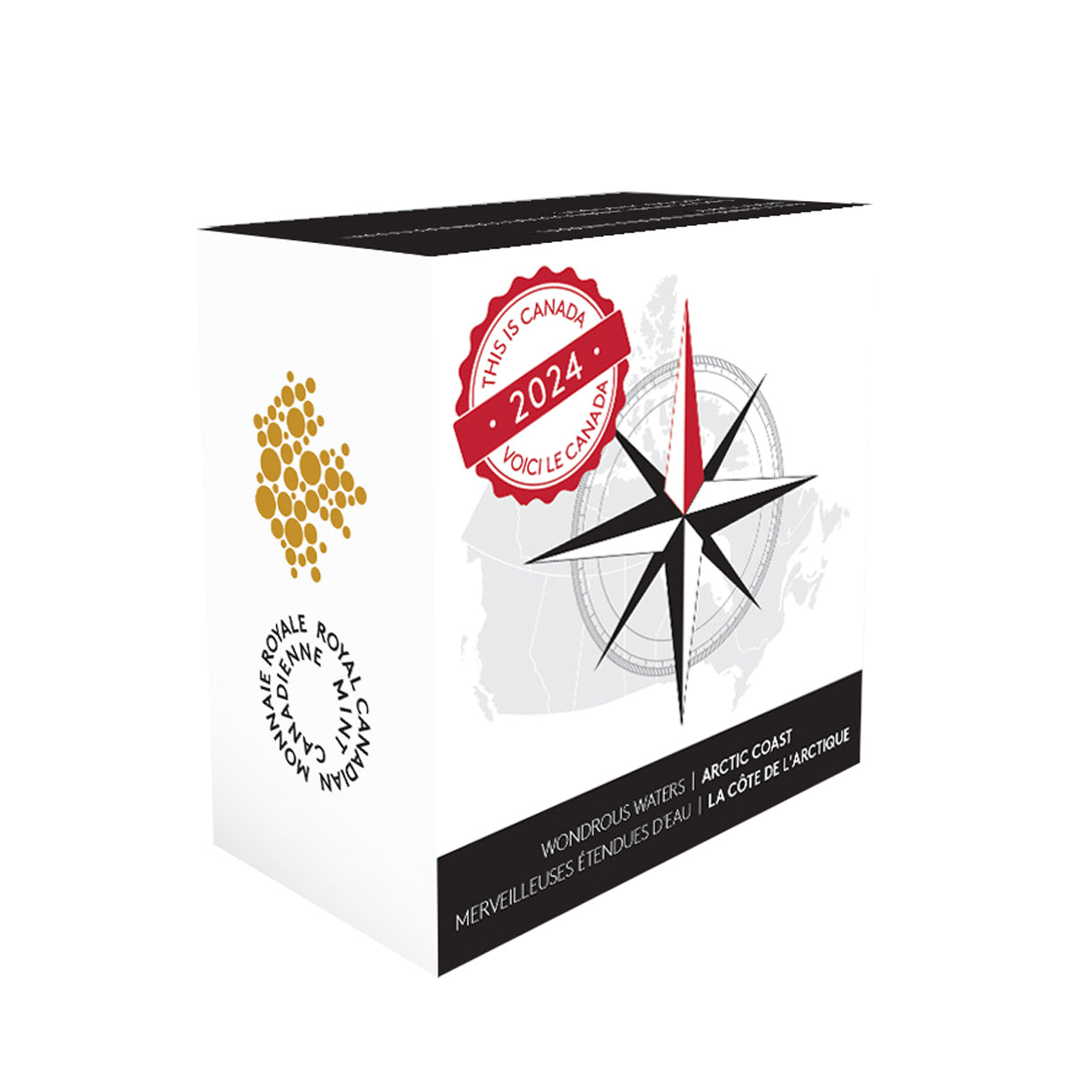 2024 $20 This is Canada: Wondrous Waters - Arctic Coast - Pure Silver Coin