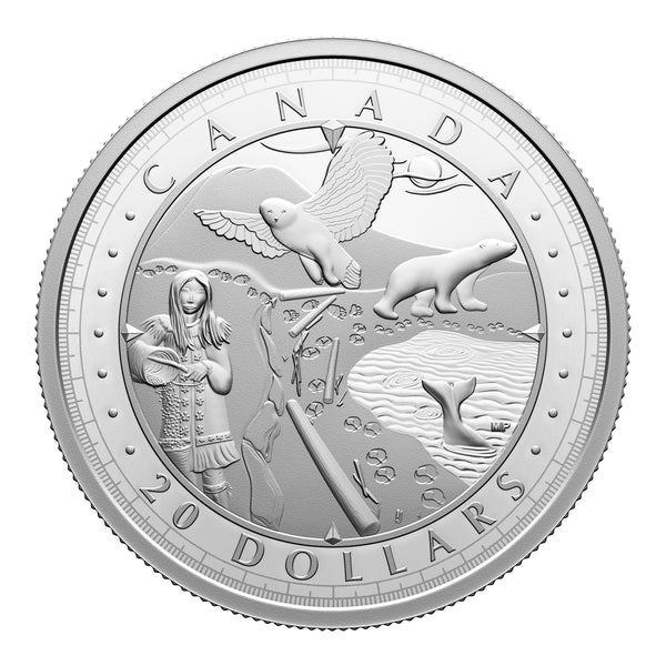 2024 $20 This is Canada: Wondrous Waters - Arctic Coast - Fine Silver Coin