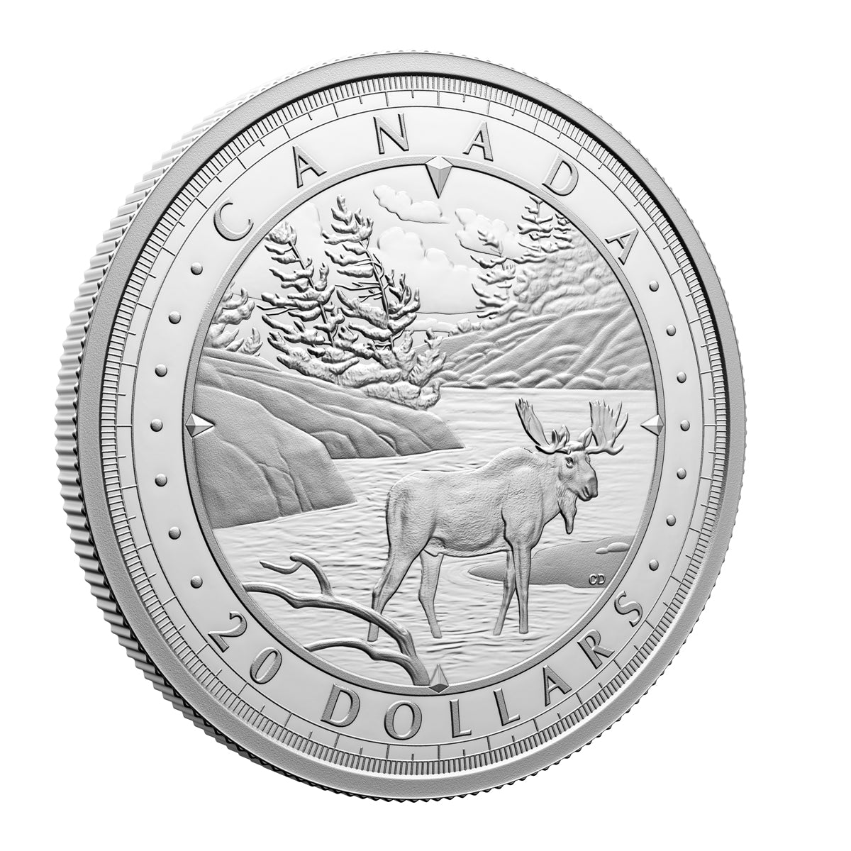 2024 $20 This is Canada: Wondrous Waters - Great Lakes - Pure Silver Coin