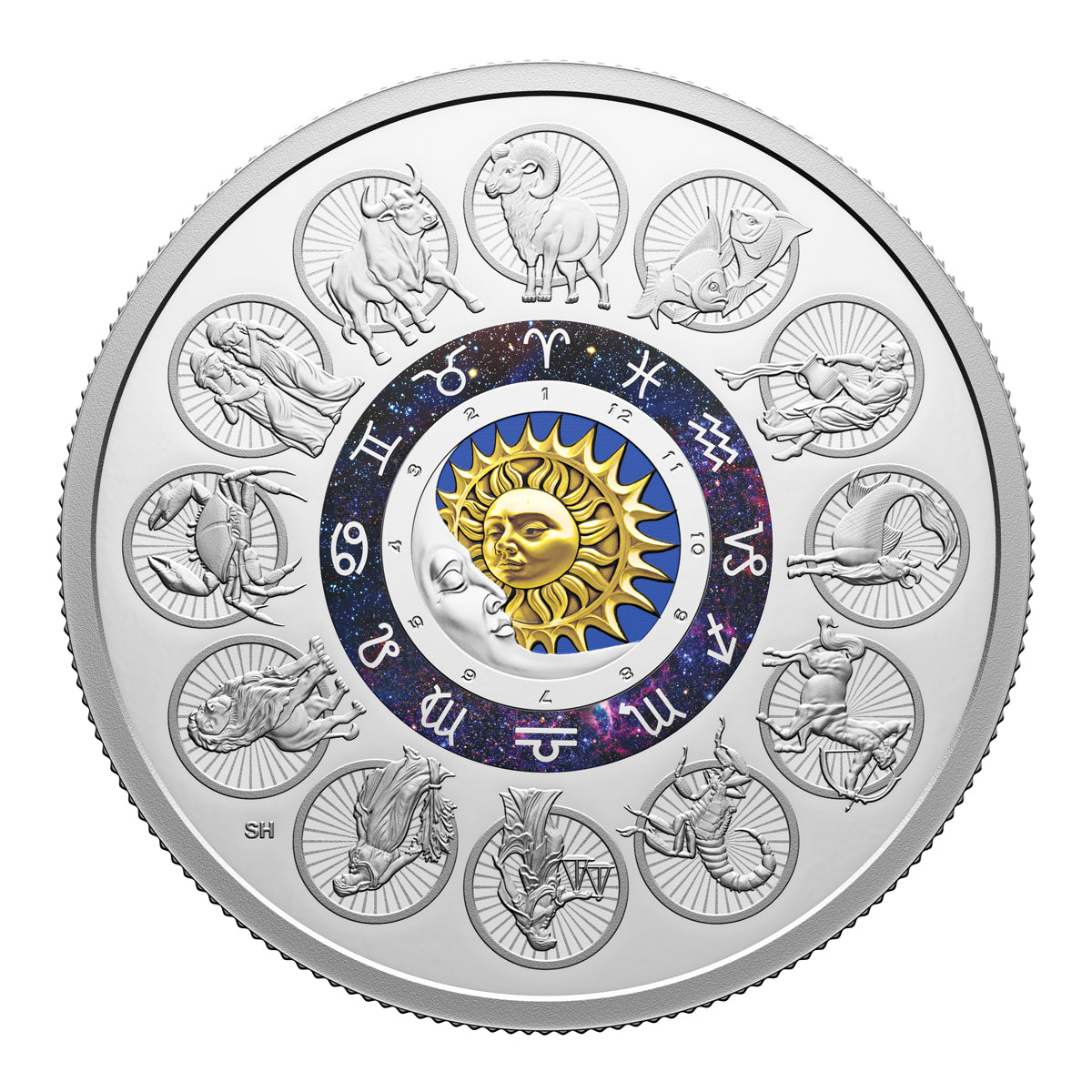 2024 $30 Signs of the Zodiac - Pure Silver Coin