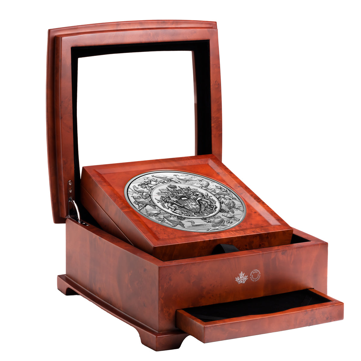 2024 $500 Heraldic Landscape: Birds of Canada - Pure Silver 5-Kilo Coin