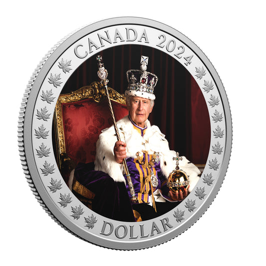 2024 $1 Anniversary of His Majesty King Charles III's Coronation - Special Edition Proof Silver Dollar
