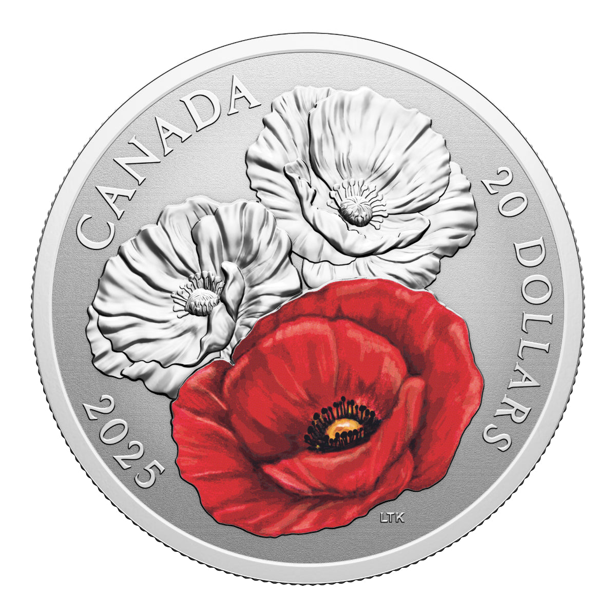 2025 $20 Remembrance Day - Pure Silver Coin