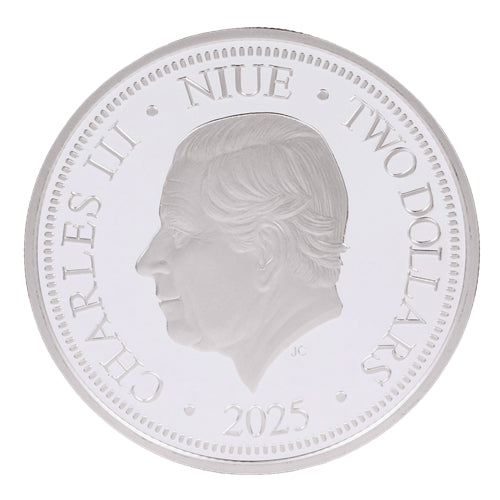 2025 $2 Love is Precious: Macaws - Pure Silver Coin