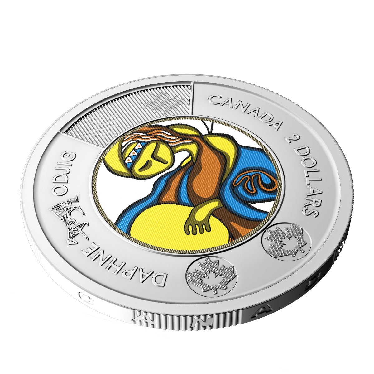 2025 $2 Celebrating the Life and Art of Daphne Odjig Special Wrap Roll (Colourized)