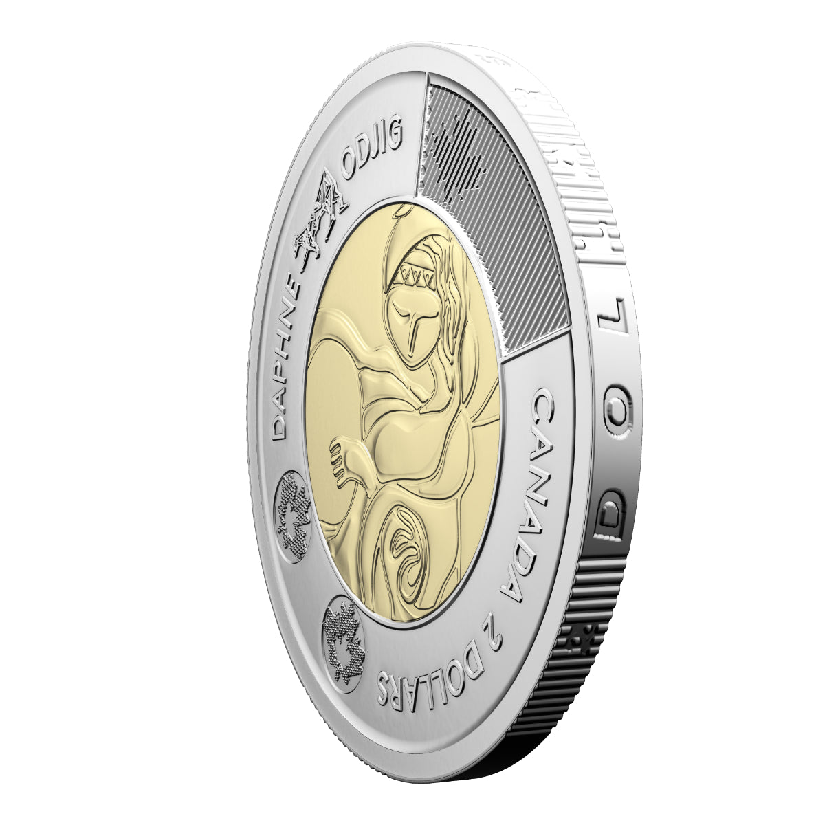 2025 $2 Celebrating the Life and Art of Daphne Odjig Special Wrap Roll (Non-Colourized)