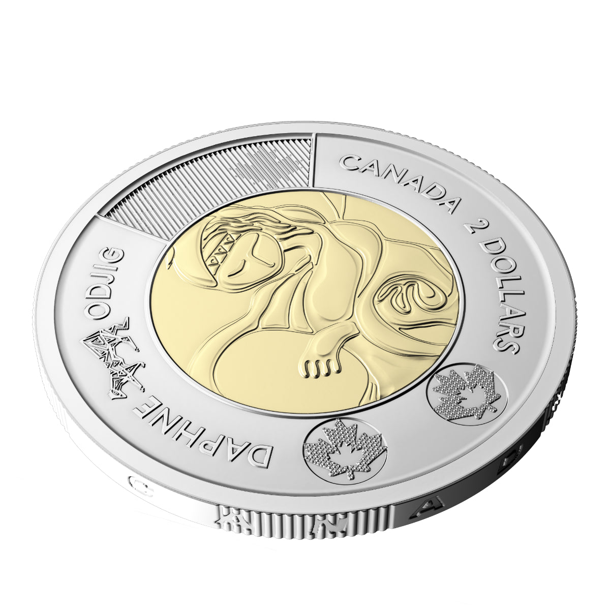 2025 $2 Celebrating the Life and Art of Daphne Odjig Special Wrap Roll (Non-Colourized)