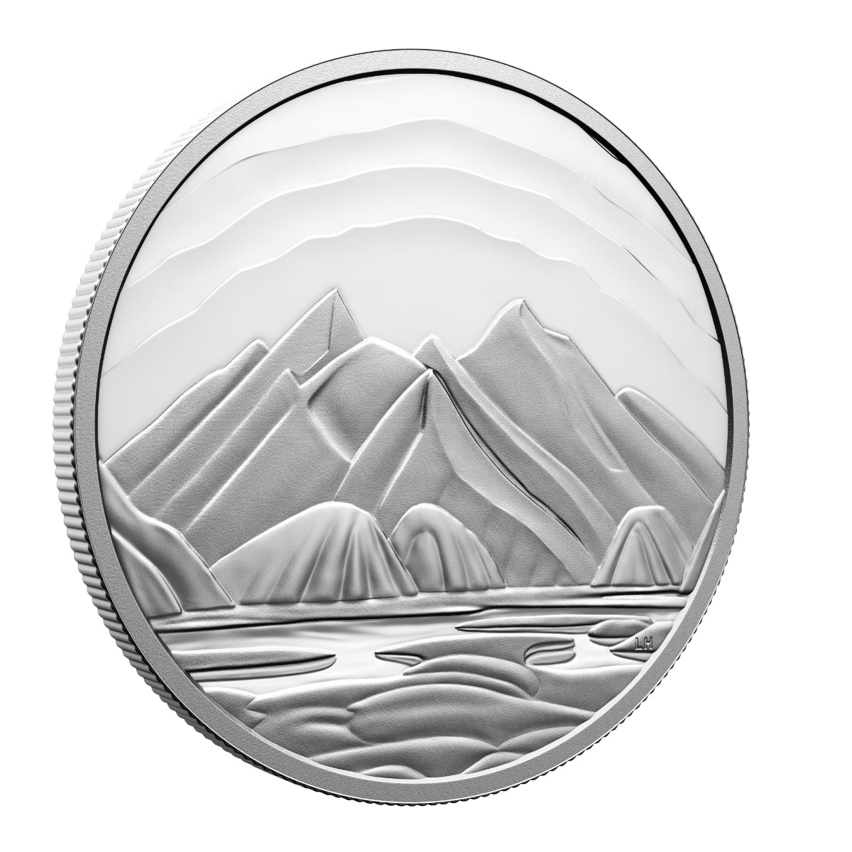 2025 $50 Baffin Island Mountains - Pure Silver Coin