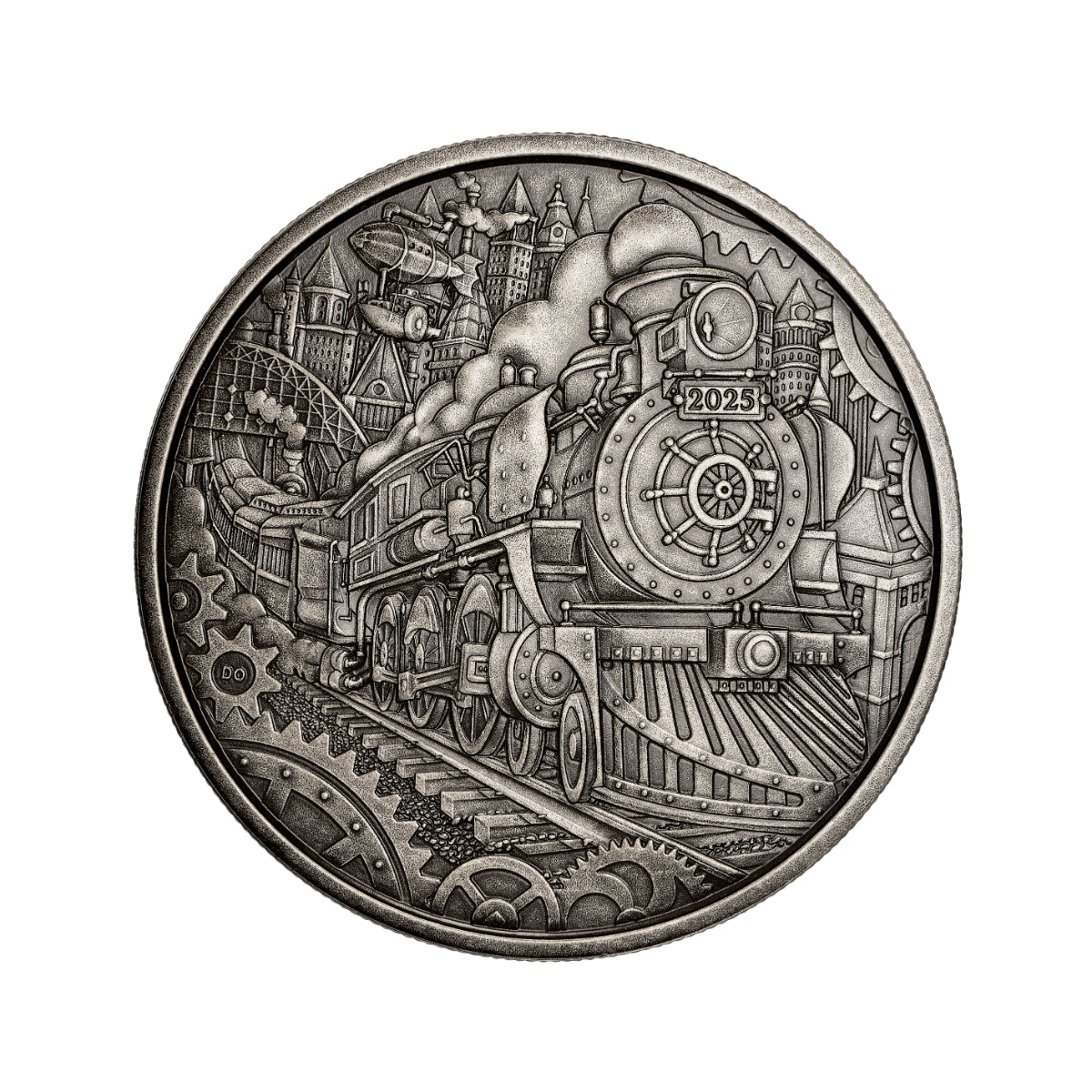 2025 $50 A Whimsical Tale: Steam Locomotive - Pure Silver Coin