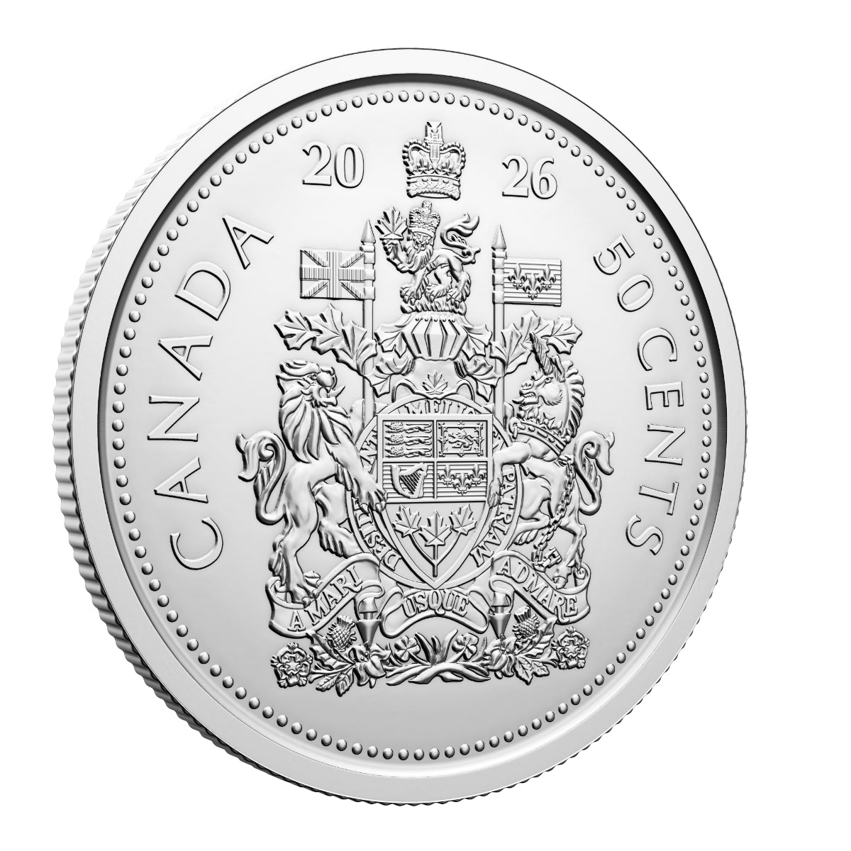 2026 50 Cent Special Wrap Circulation Roll