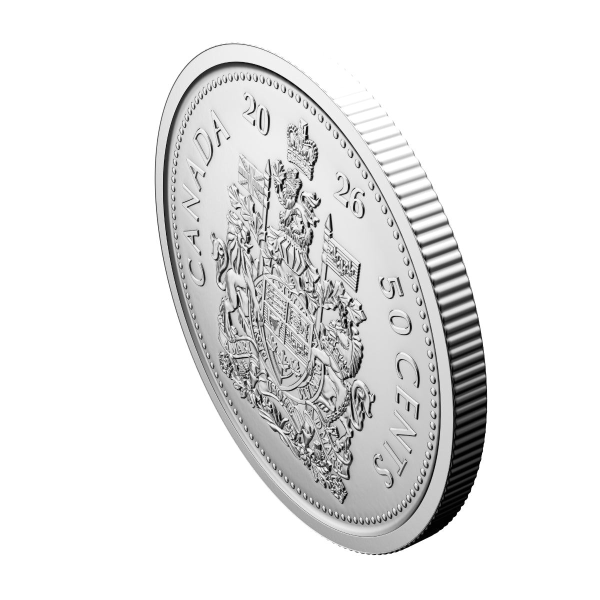 2026 50 Cent Special Wrap Circulation Roll