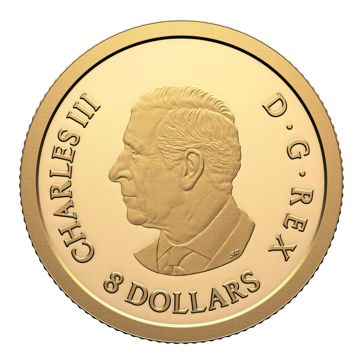 2026 $8 Lucky Dragon - Pure Gold Coin