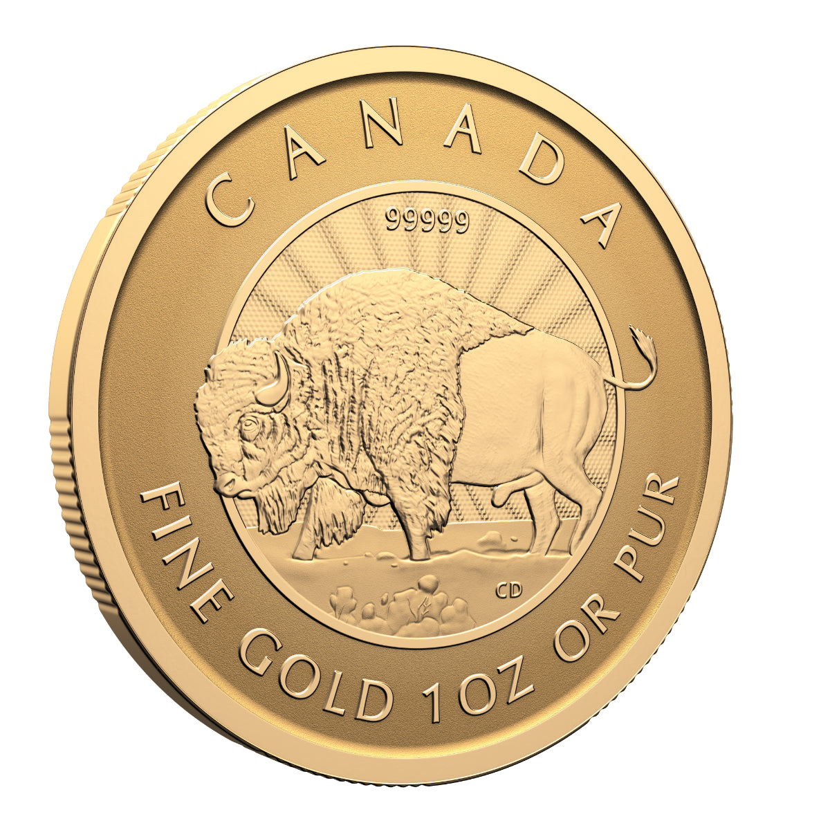 2026 $200 Our Purest Bison - Pure Gold Coin