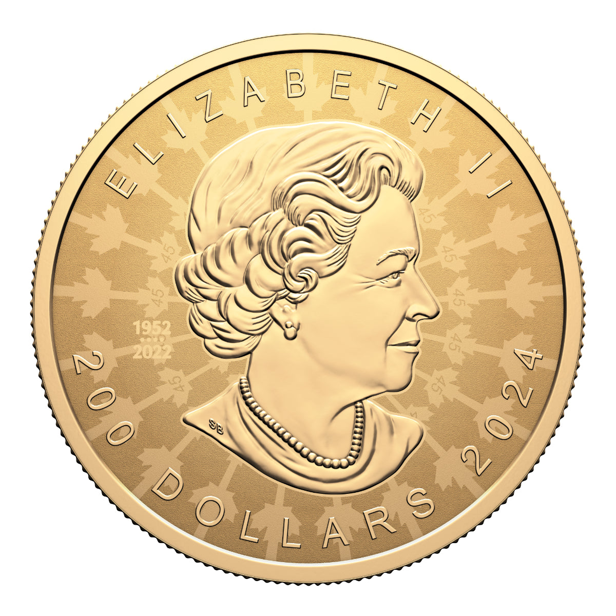 2024 $200 Proud Maple - Pure Gold Coin