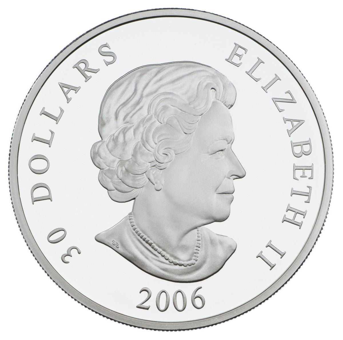 2006 $30 Beaumont-Hamel Newfoundland Memorial - Sterling Silver Coin