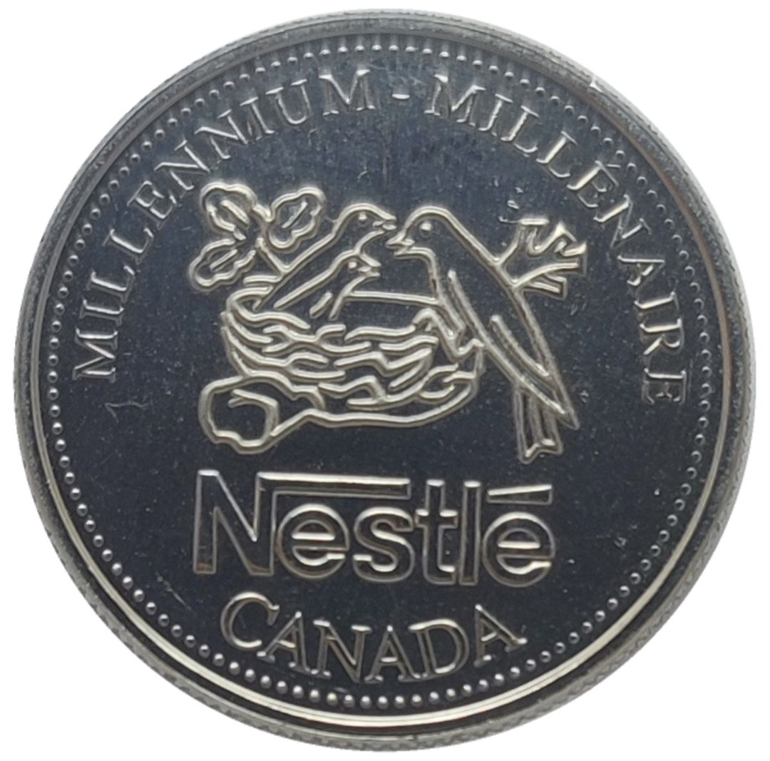1999 25c Millennium Commemorative Set - Nestle Uncirculated Coins