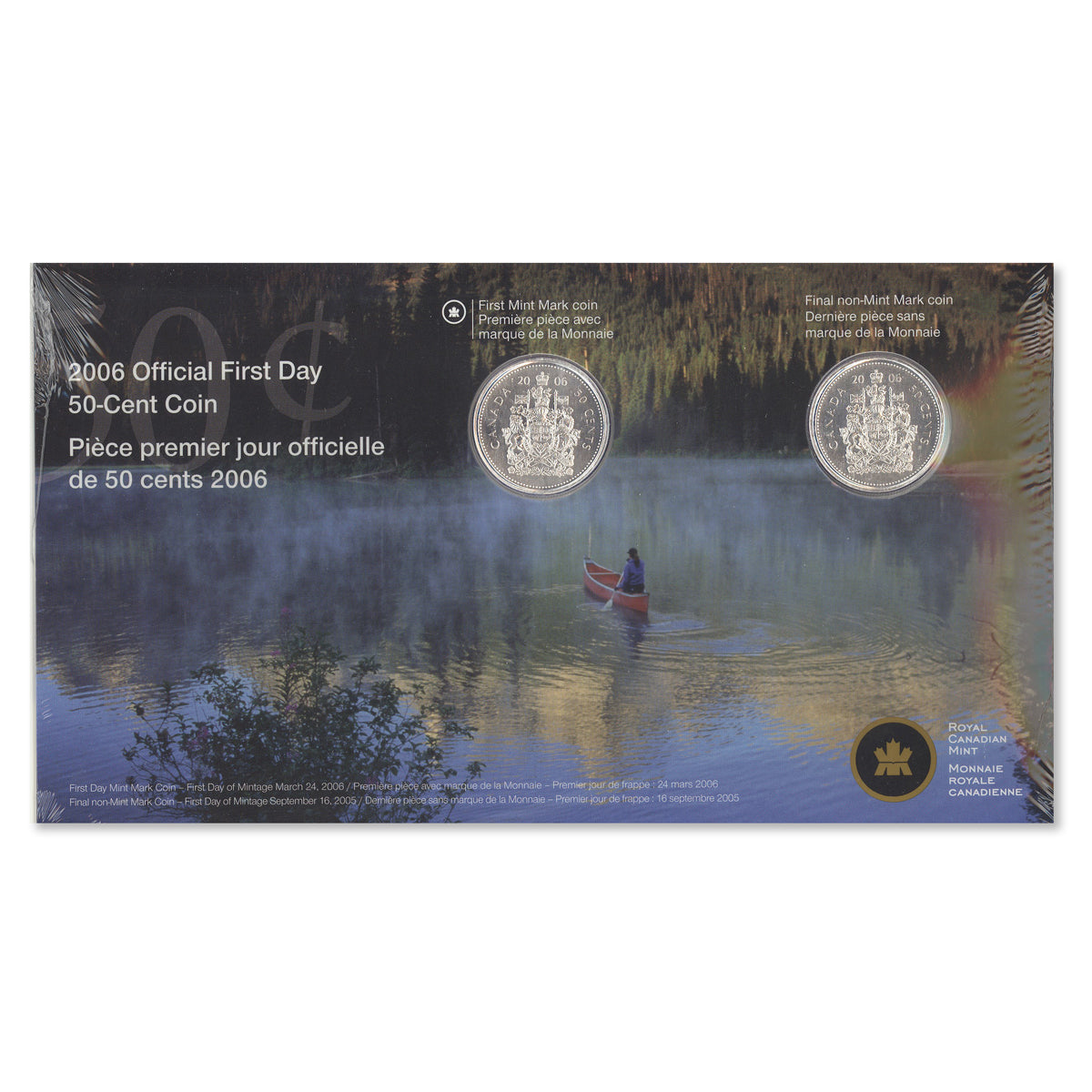 2006 50 Cent Official First Day Coin