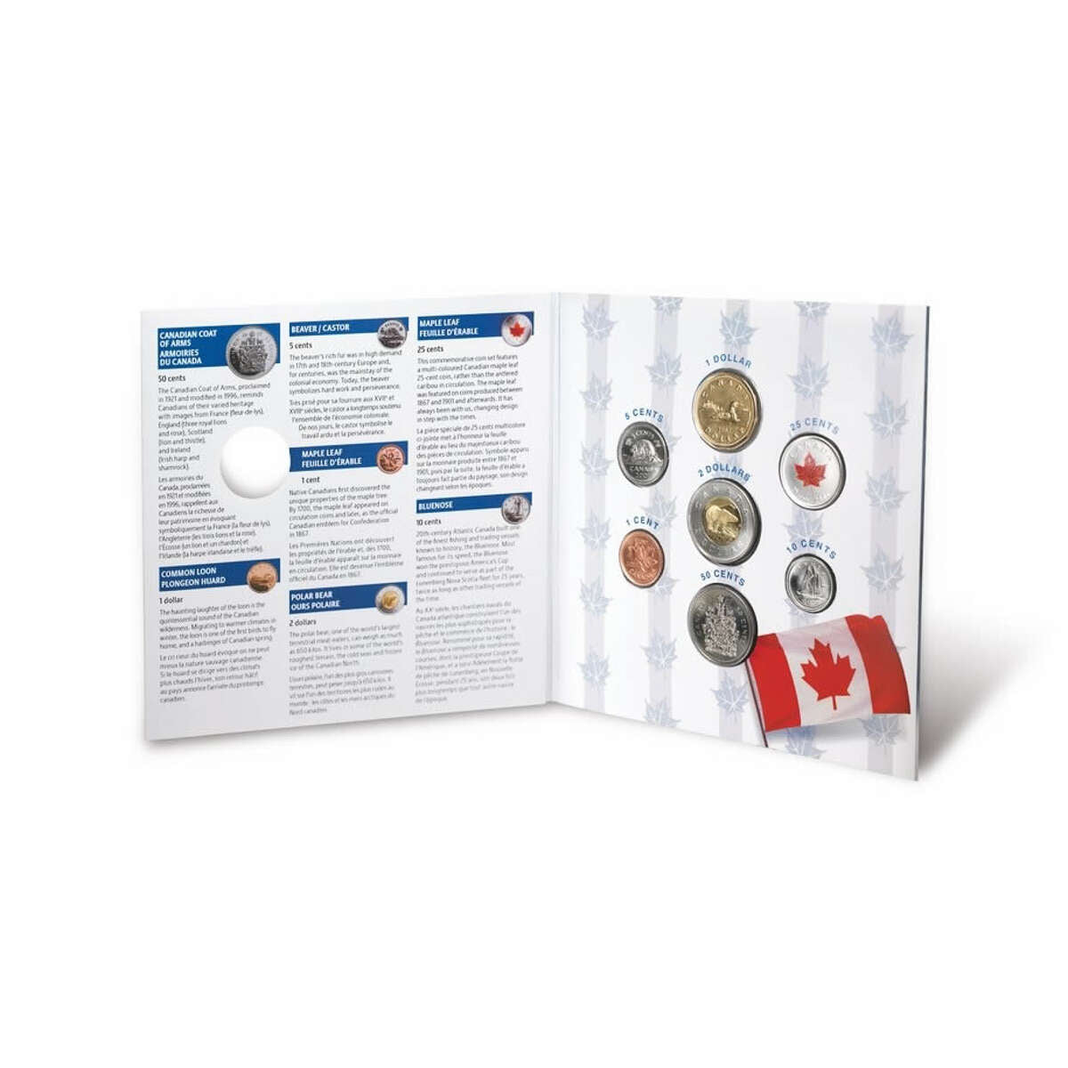 2007 Commemorative Coin Set with Coloured 25-cent