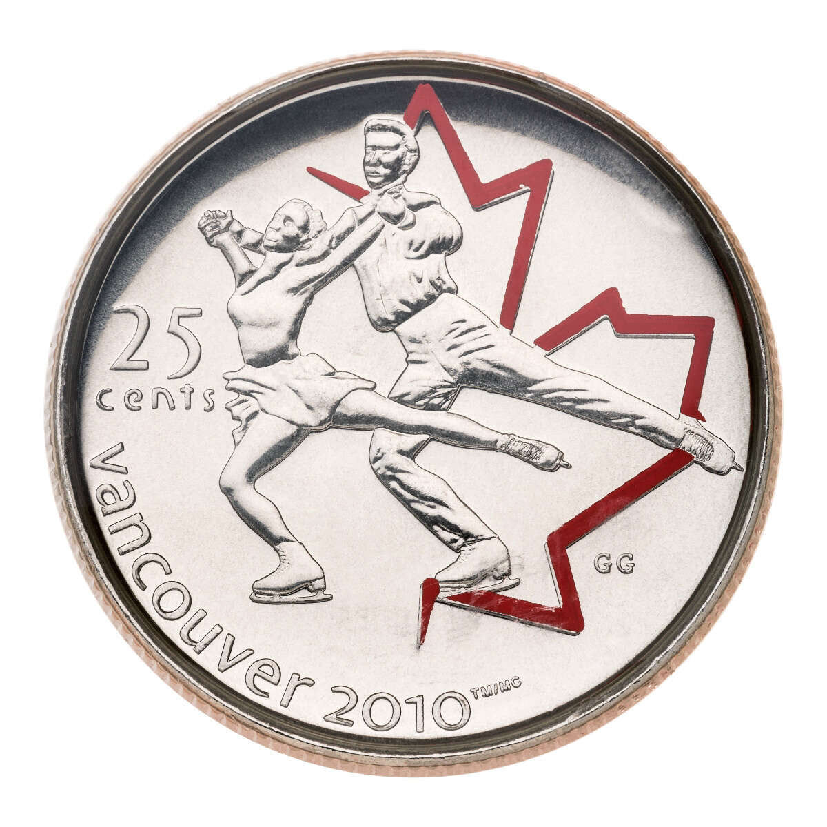 2008 25c Vancouver 2010 Figure Skating - Olympic Sports Card