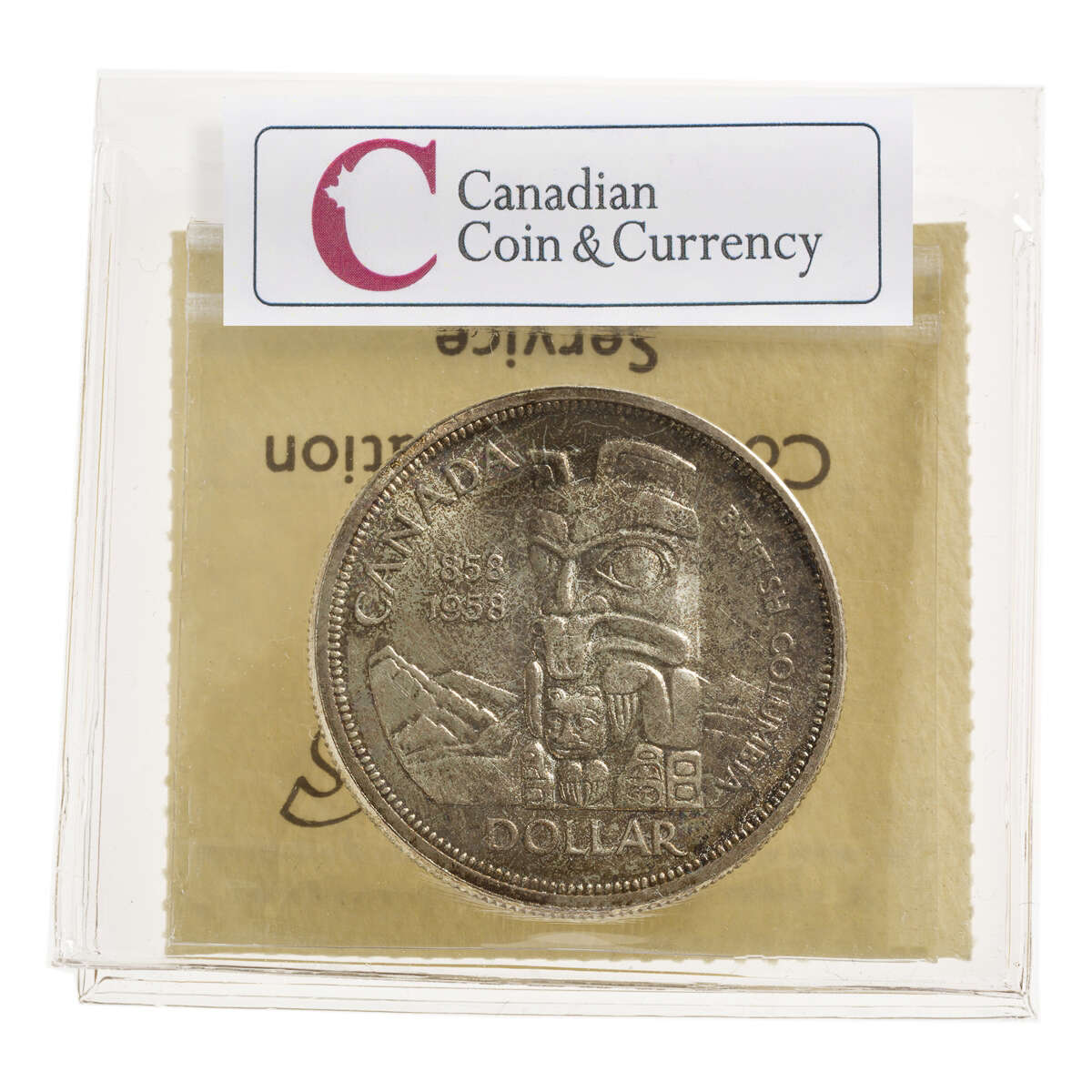 1 Dollar 1958 ICCS MS-64