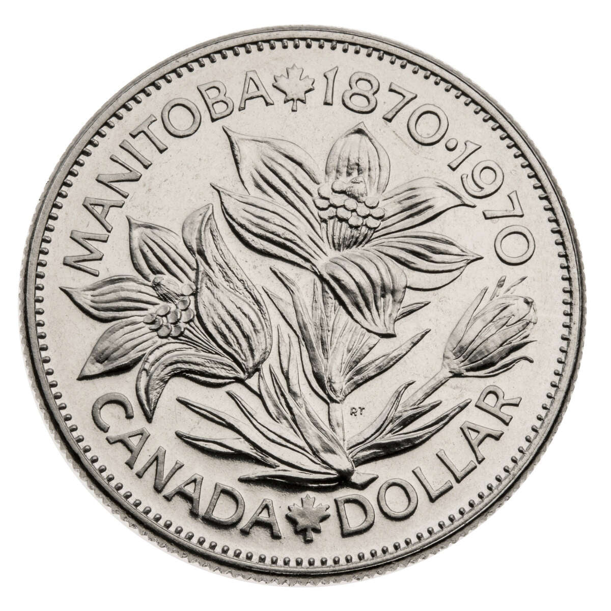 1970 Uncirculated Coin Set in Custom Mahogany Display Case