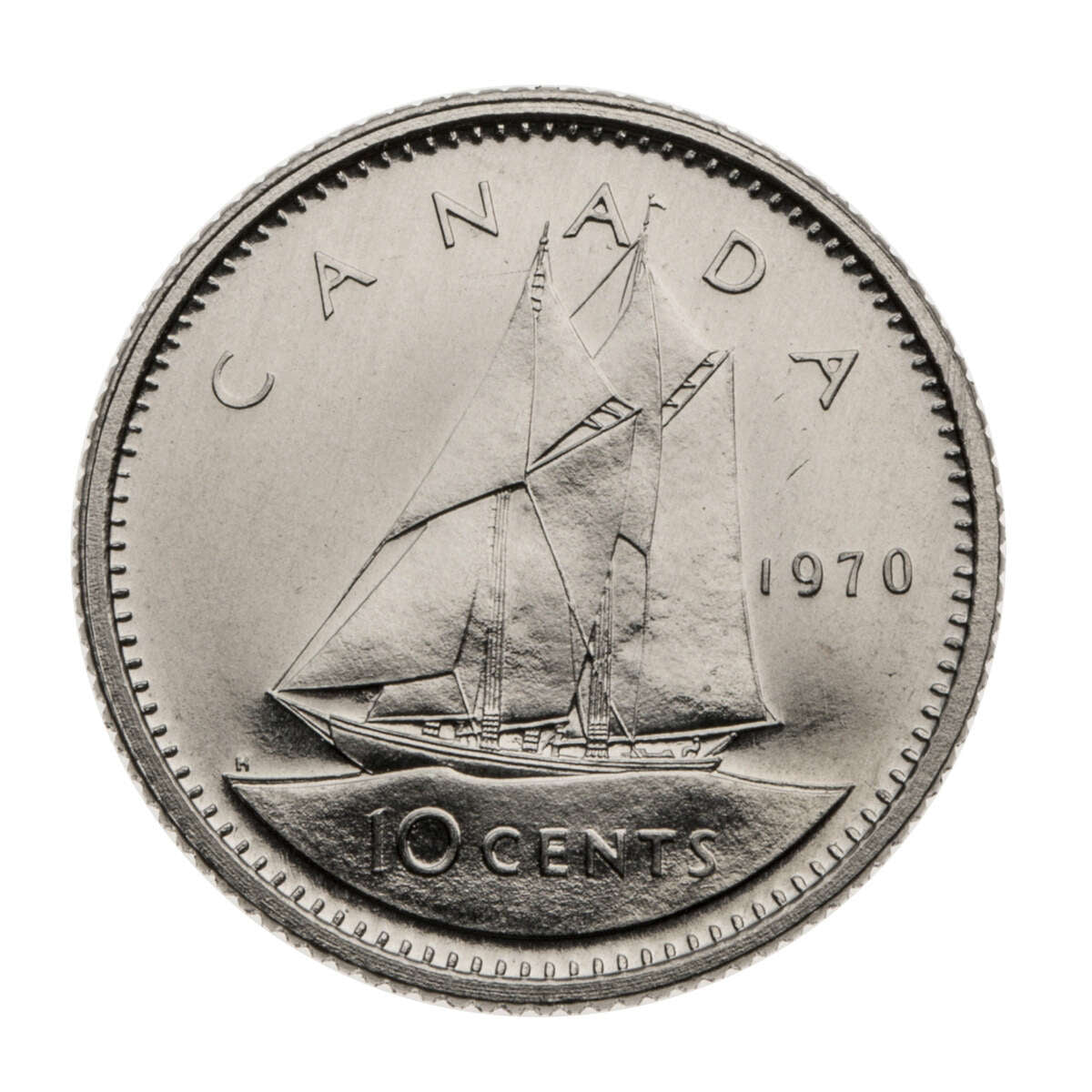 1970 Uncirculated Coin Set in Custom Mahogany Display Case