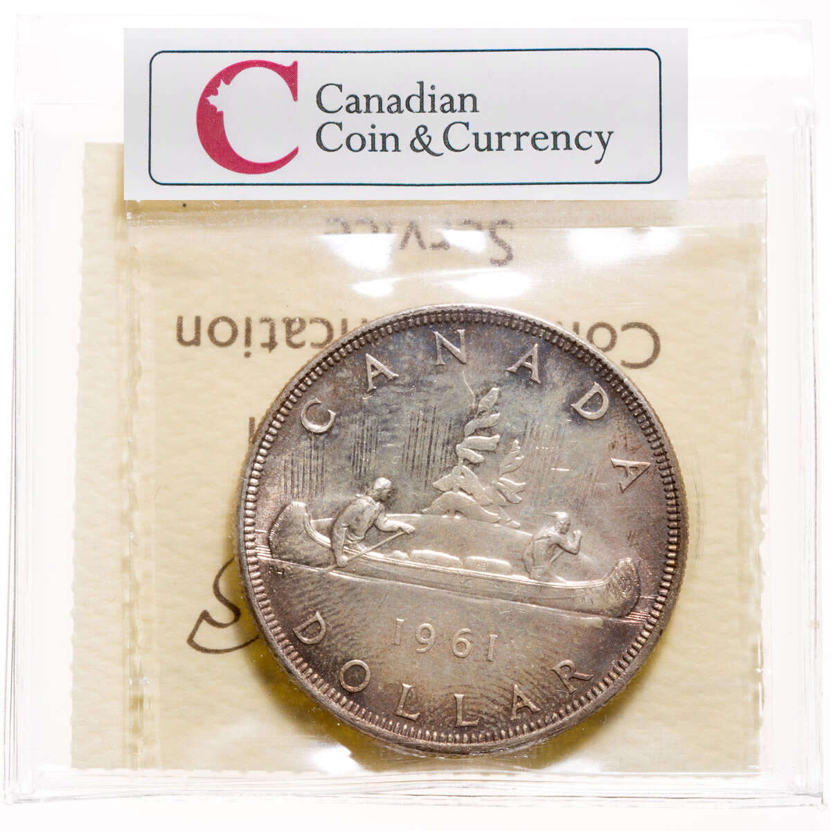 1 Dollar 1961 ICCS MS-64