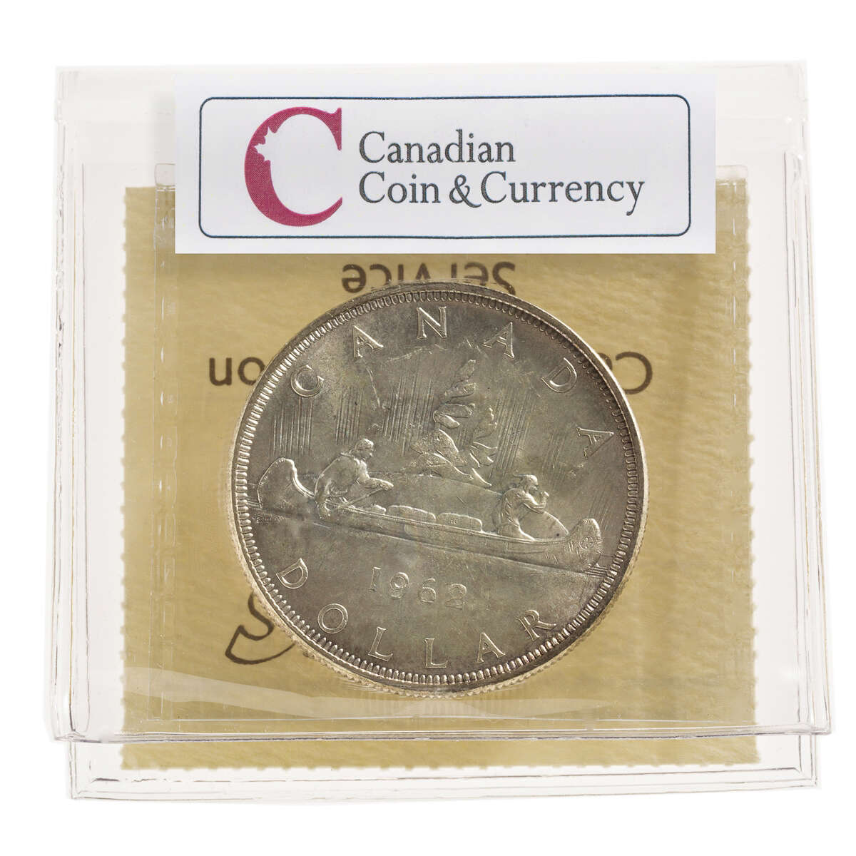 1 Dollar 1962 ICCS MS-64