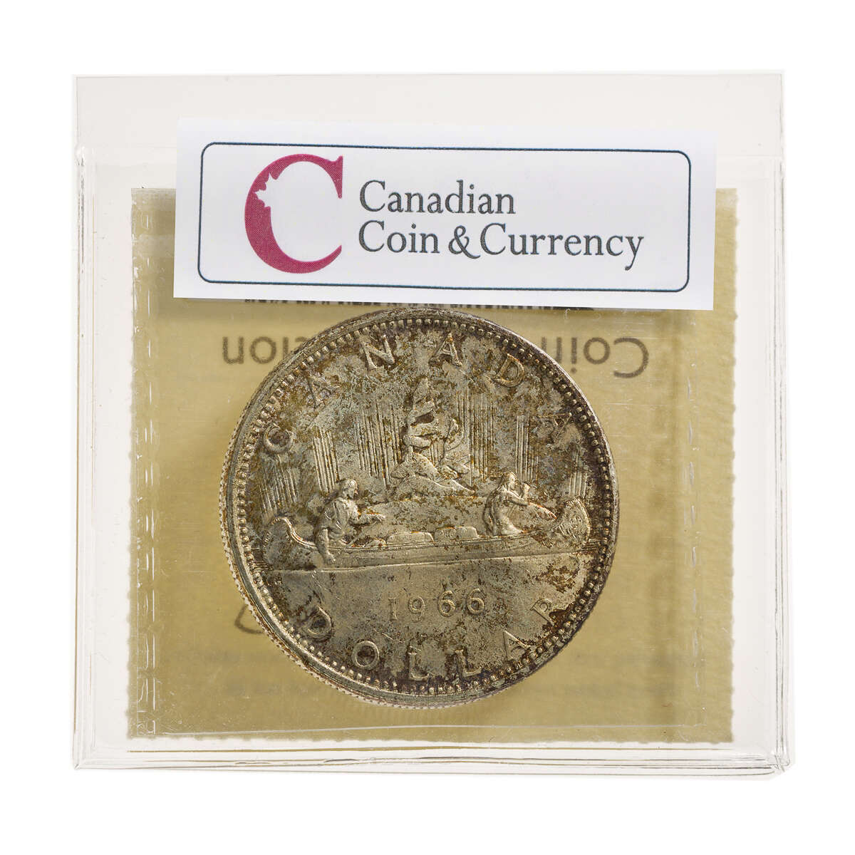 1 Dollar 1966 LgeBds ICCS MS-64