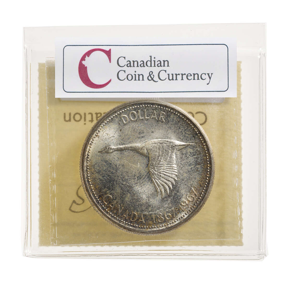 1 Dollar 1967 ICCS MS-64