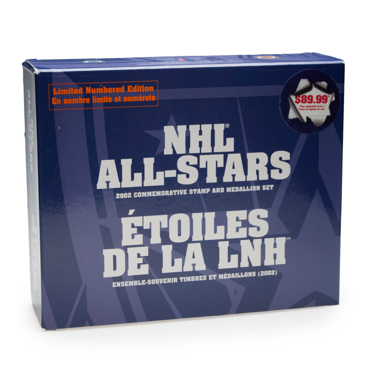 2002 NHL All-Stars Commemorative Stamp and Medallion Set