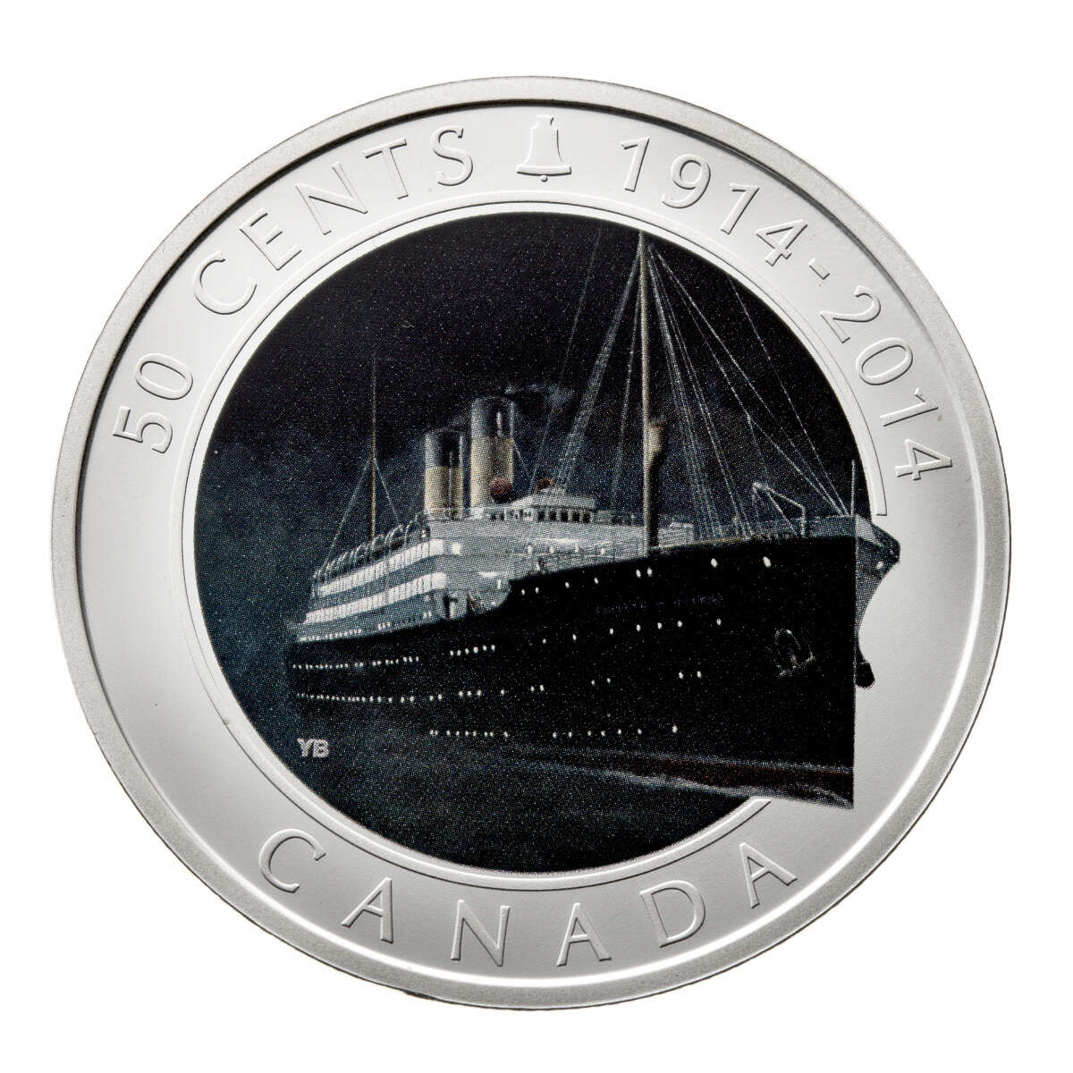 2014 50c Empress of Ireland Coin, Full-Colour Book, Stamp and Postcard Commemorative Set