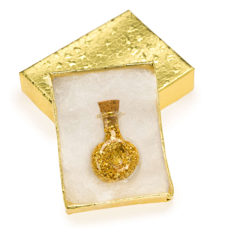 The Gift of Genuine Gold in 2 ml Glass Bottle