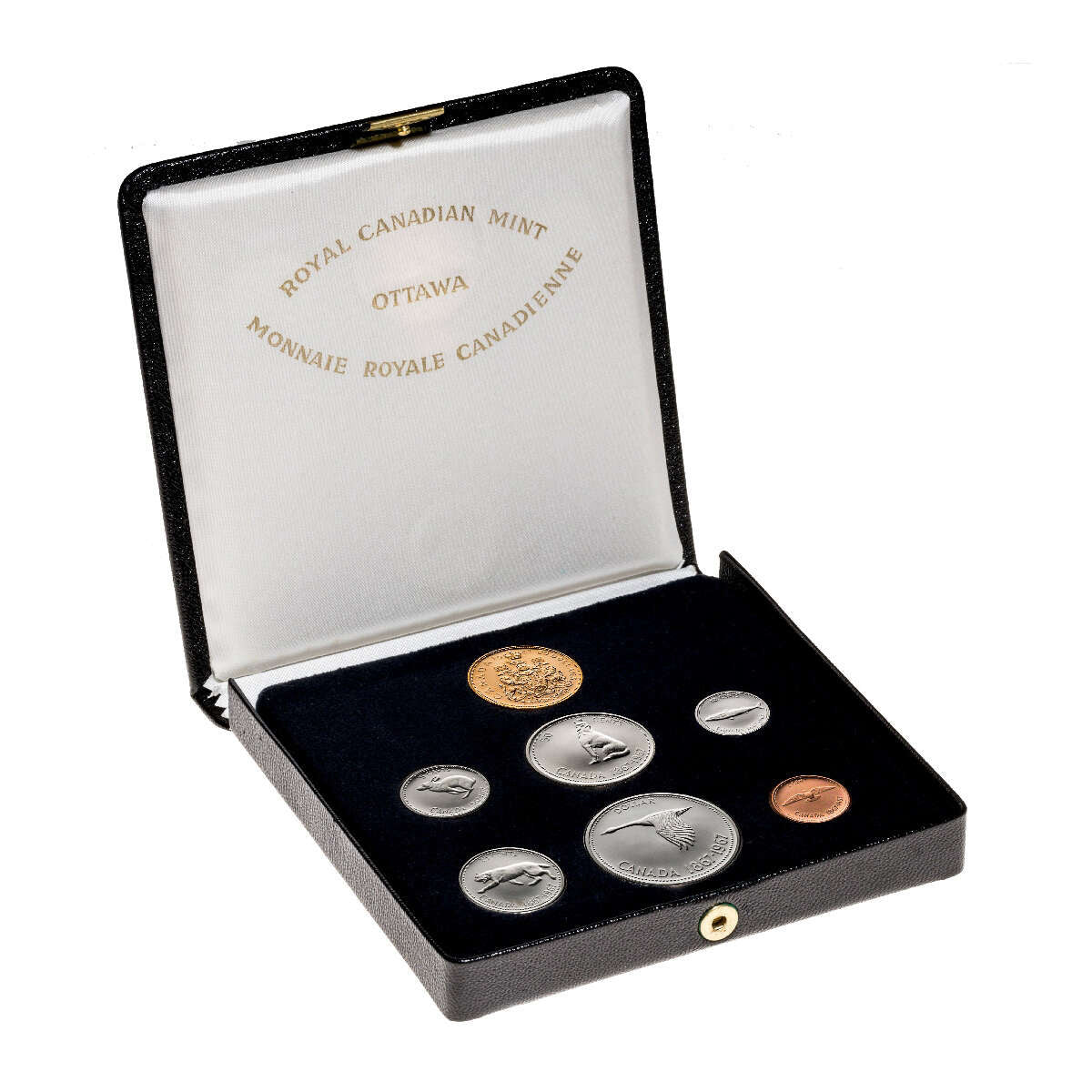 1967 Pristine Original Centennial 22-kt. Gold and Silver Proof Set
