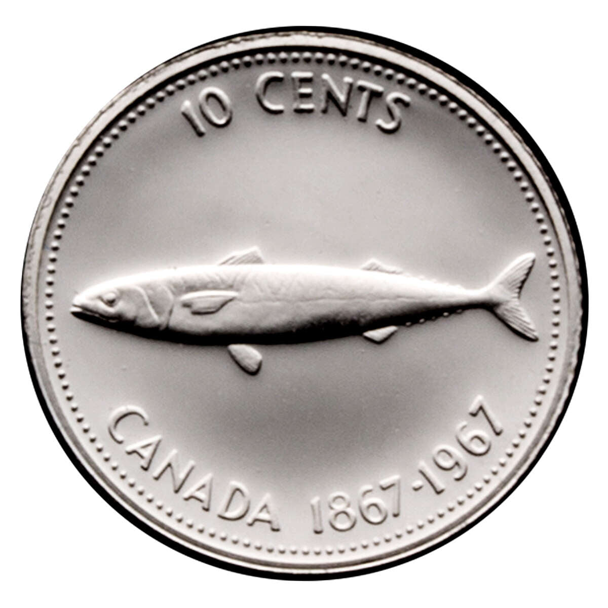 1967 Pristine Original Centennial 22-kt. Gold and Silver Proof Set