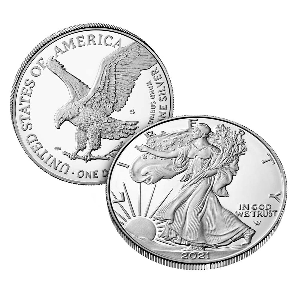 2021 $1 American Eagle - Pure Silver Coin